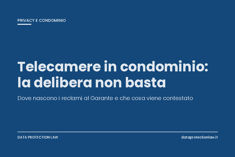 Copertina dell'articolo sulla videosorveglianza condominiale a Napoli e sulle sanzioni del Garante